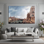 Venedik Büyüsü: Santa Maria della Salute Grand Canal Cam Tablo