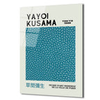 Yayoi Kusama Sonsuzluk Ağları Modern Sanat Cam Tablo