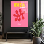 Ibiza Bohemia Enerjili Modern Cam Tablo