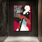 Caz Festivali New York 1983 Cam Tablo - Ritmik Sanat