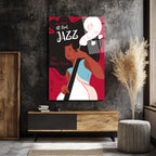 Caz Festivali New York 1983 Cam Tablo - Ritmik Sanat