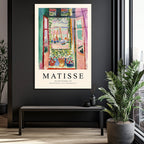 Matisse Açık Pencere Cam Tablo - Fauvist Sanatın Canlı Dokunuşu