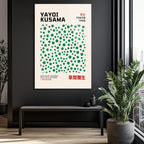 Yayoi Kusama Tokyo 1984 Puantiye Desenli Modern Cam Tablo