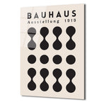 Bauhaus Ausstellung 1919 Modern Sanat Cam Tablo