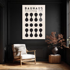 Bauhaus Ausstellung 1919 Modern Sanat Cam Tablo