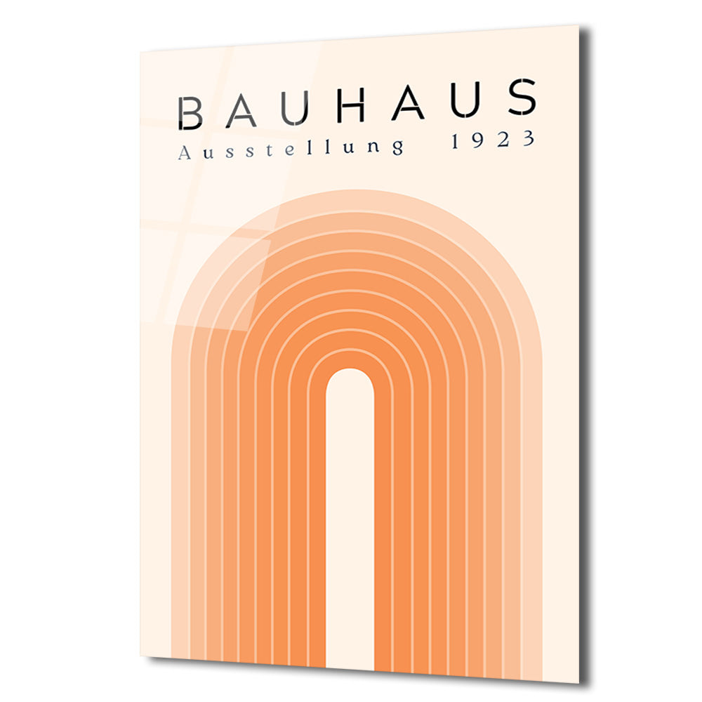 Bauhaus Ausstellung 1923 Minimalist Sanat Cam Tablo