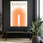 Bauhaus Ausstellung 1923 Minimalist Sanat Cam Tablo