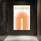 Bauhaus Ausstellung 1923 Minimalist Sanat Cam Tablo