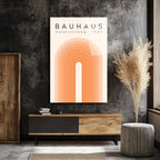 Bauhaus Ausstellung 1923 Minimalist Sanat Cam Tablo