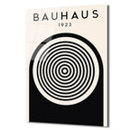 Bauhaus 1923 Konsantrik Çemberler Cam Tablo - Modern Sanat İkonu