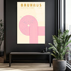 Bauhaus Ausstellung 1923 Modern Sanat Cam Tablo