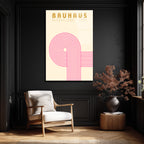 Bauhaus Ausstellung 1923 Modern Sanat Cam Tablo