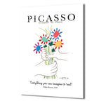 Picasso Barış Buketi Cam Tablo - Sanat ve İlhamın Buluştuğu Nokta