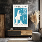 Picasso The Kiss Modern Sanat Cam Tablo