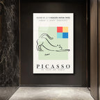 Picasso Esintili El Gato de Pablo Minimalist Kedi Cam Tablo