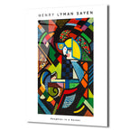 Henry Lyman Sayen - Daughter in a Rocker Modern Sanat Cam Tablo