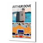 Arthur Dove Soyut Manzaralar Sanat Cam Tablo