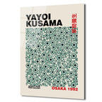 Yayoi Kusama Sonsuzluk Noktaları Modern Sanat Cam Tablo