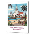 Dar es Salaam Tanzania Tropikal Cennet Cam Tablo