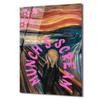 Munch's Scream Pop Art Cam Tablo: Çığlığın Modern Yorumu