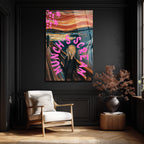 Munch's Scream Pop Art Cam Tablo: Çığlığın Modern Yorumu