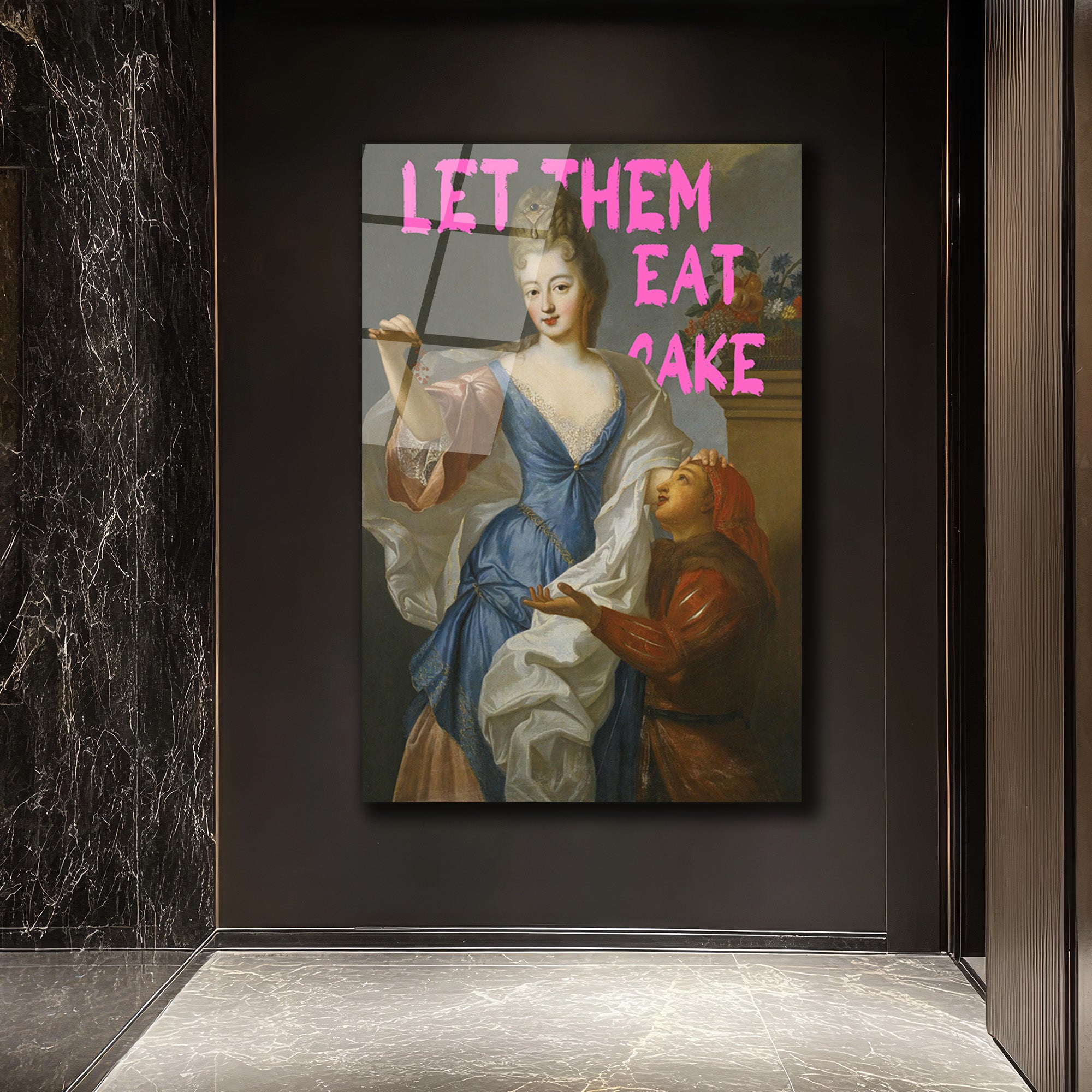 Marie Antoinette'den Asi Dokunuş: Let Them Eat Cake Cam Tablo