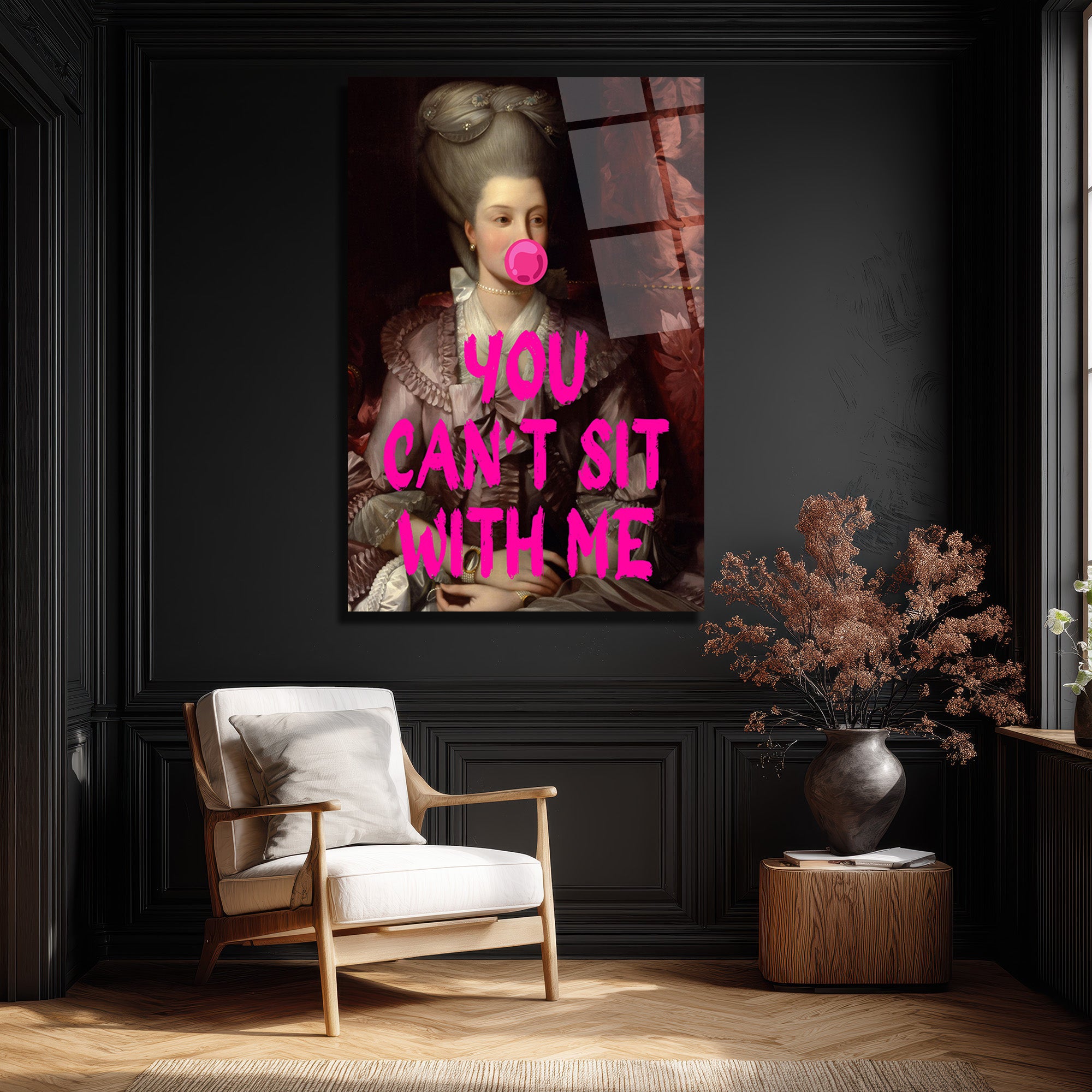 Asi Barok Kraliçesi: You Can't Sit With Me Pop Art Cam Tablo