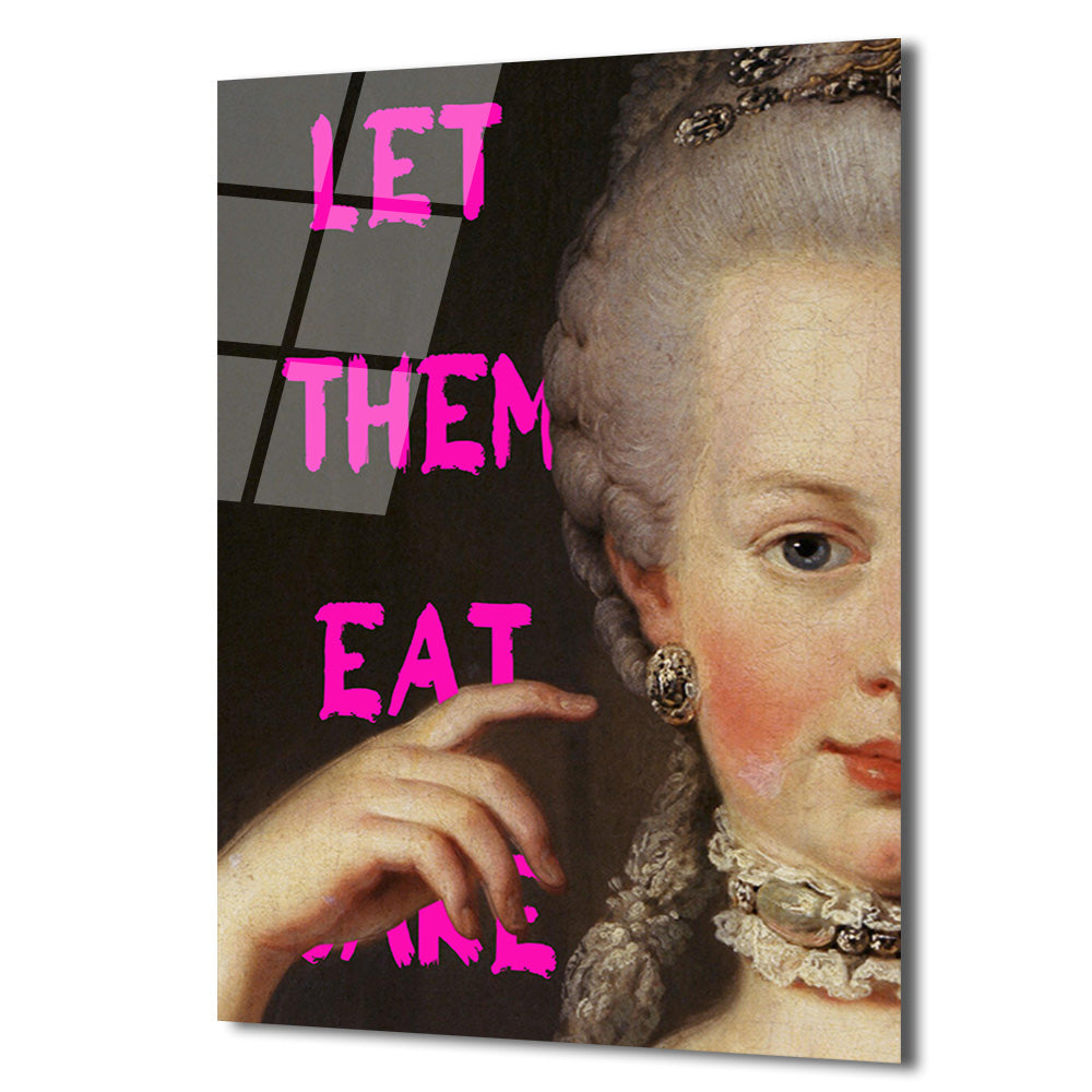 Let Them Eat Cake Pop Art Cam Tablo