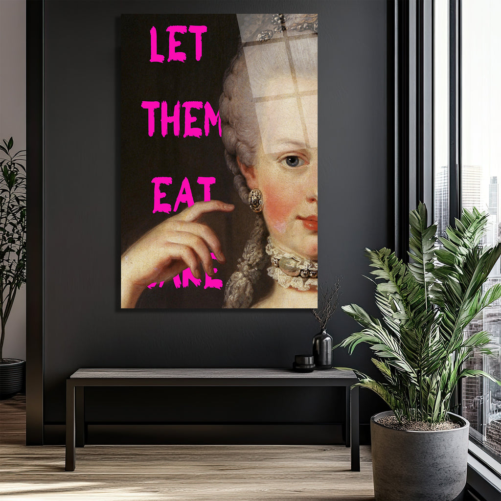 Let Them Eat Cake Pop Art Cam Tablo