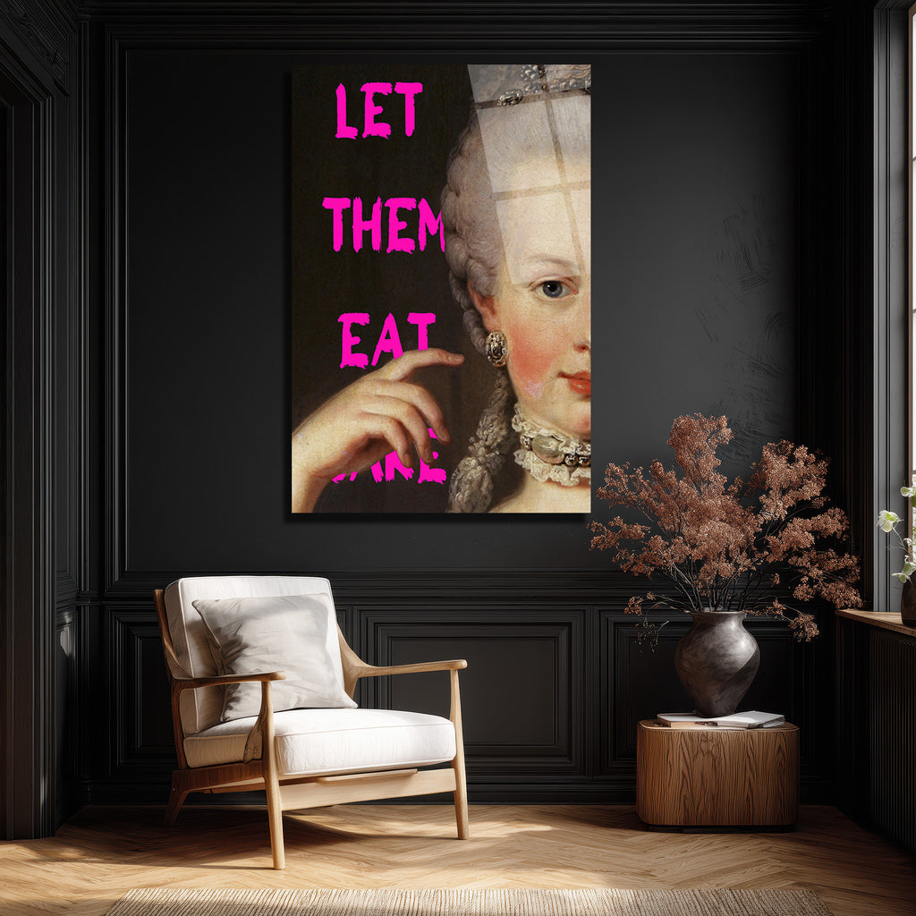 Let Them Eat Cake Pop Art Cam Tablo