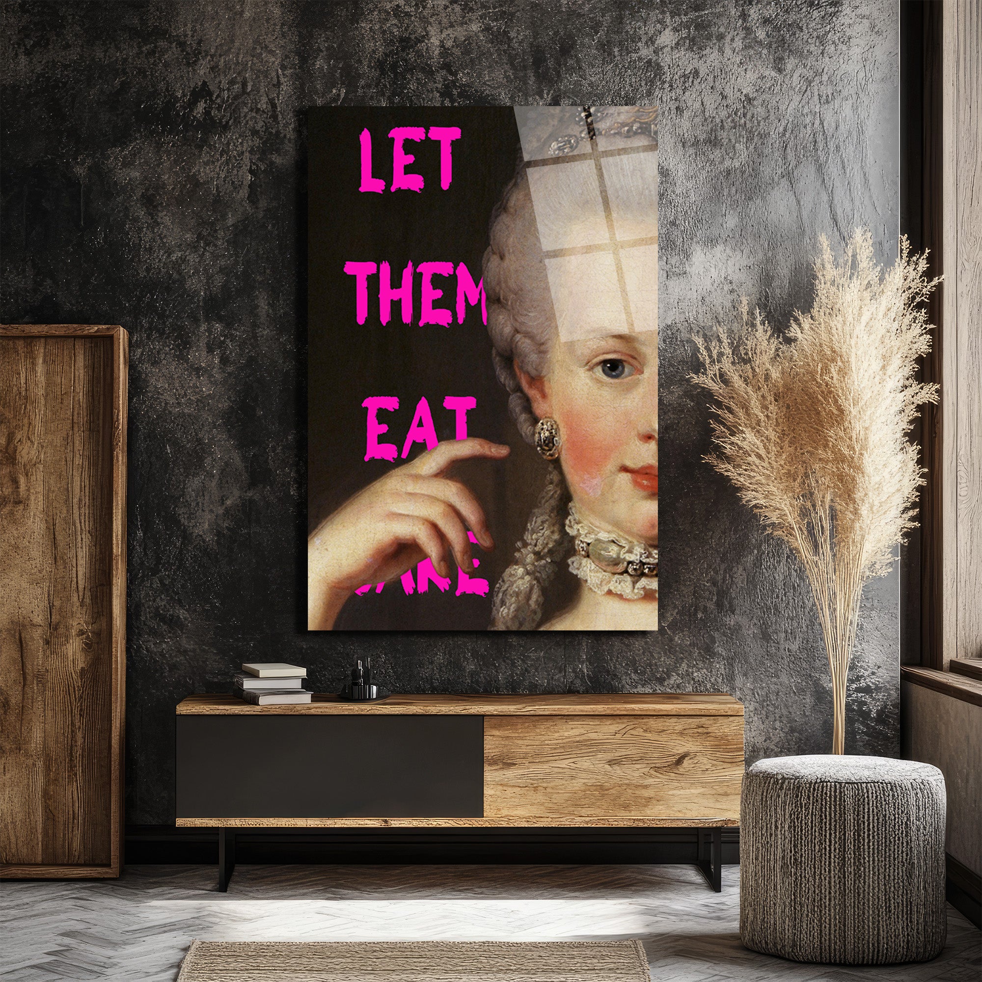 Let Them Eat Cake Pop Art Cam Tablo