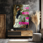 I Am Yours No Refunds Romantik Pop Art Cam Tablo