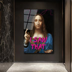 I Saw That Salvator Mundi Pop Art Cam Tablo