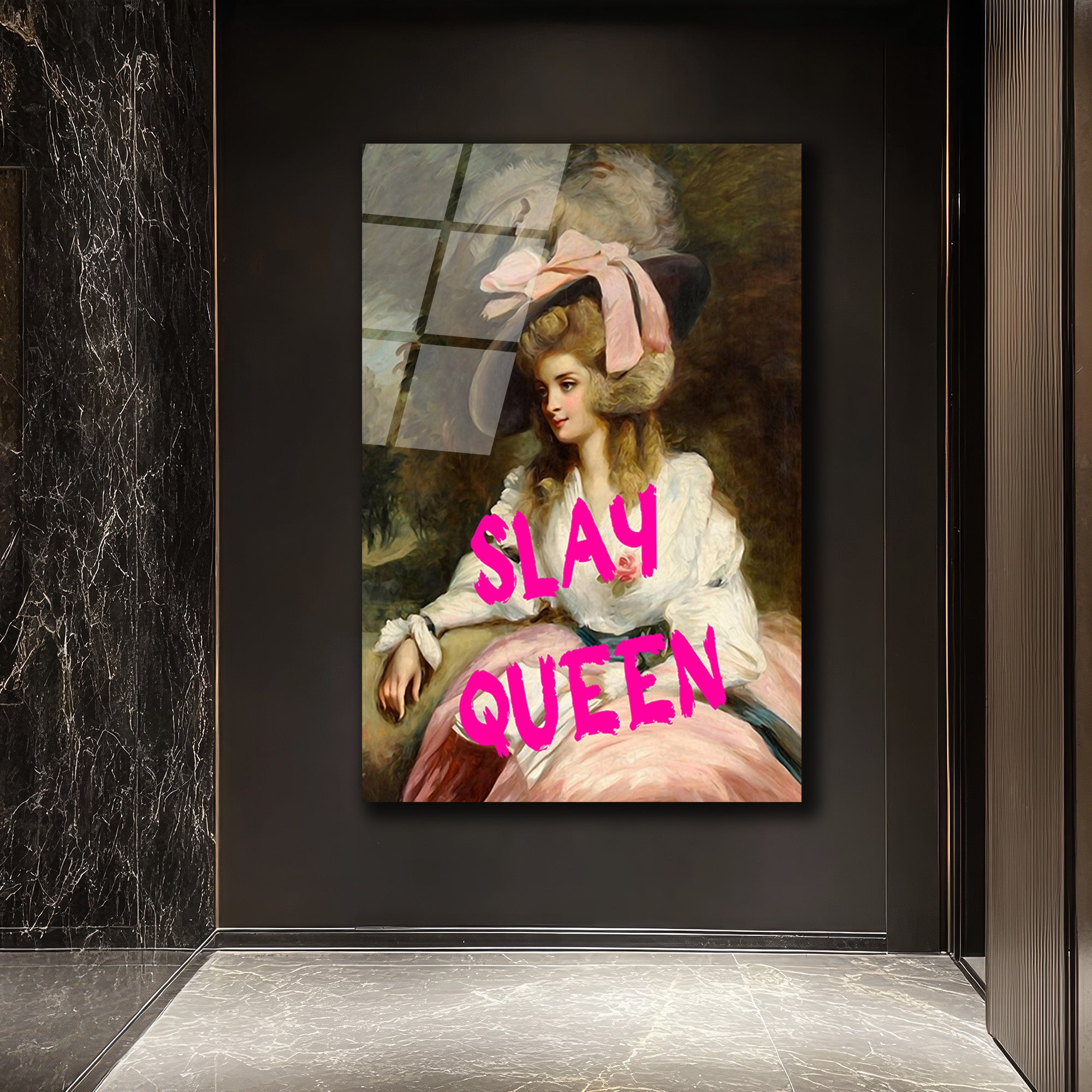 Slay Queen Pop Art Cam Tablo: Klasik ve Modernin Buluşması