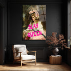 Slay Queen Pop Art Cam Tablo: Klasik ve Modernin Buluşması