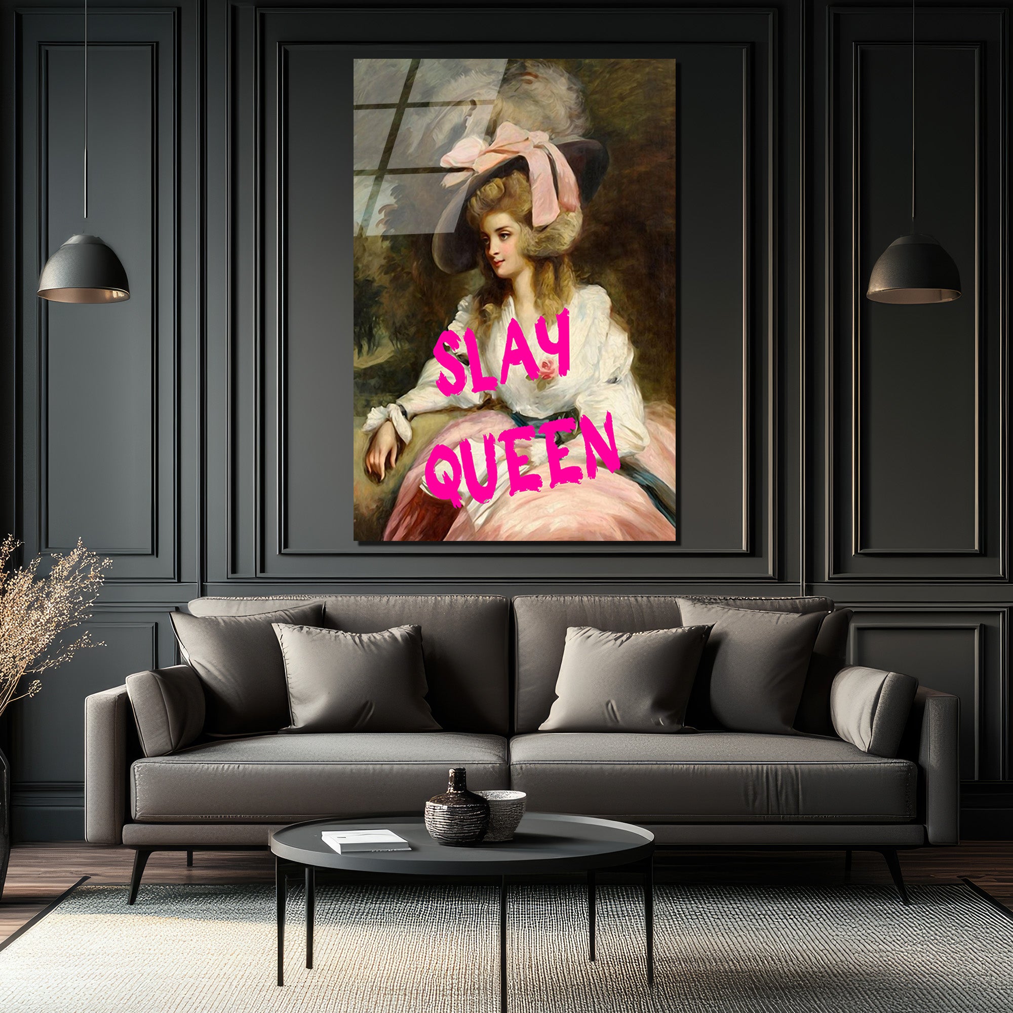 Slay Queen Pop Art Cam Tablo: Klasik ve Modernin Buluşması