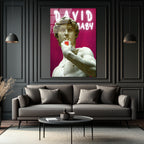 “David Baby” Pop Art Cam Tablo – Modern Sanatın Eğlenceli Yorumu