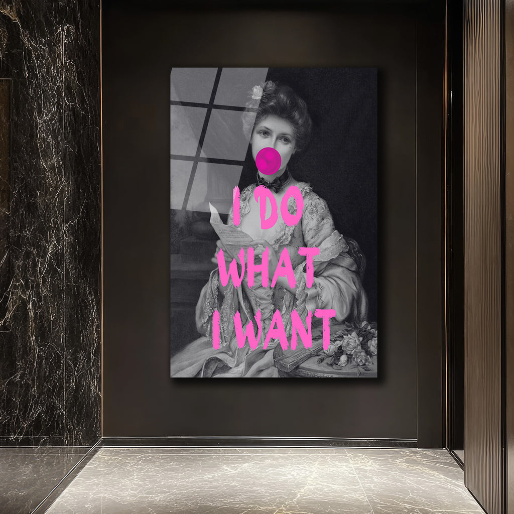 Asi Ruhlu Kadın: 'I Do What I Want' Cam Tablo