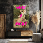 What A Night Pop Art Cam Tablo - Romantik ve Asi Dokunuş