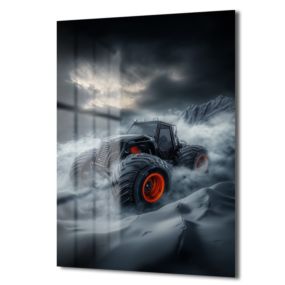 Adrenalin Dolu Monster Truck: Güç ve Hızın Cam Tablosu